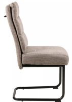 Stolička BERRY BREGO, poťah: látka BREGO 34 béžová/kov: čierna mat. - ilustračný obrázok Stolička BERRY BREGO, poťah: látka BREGO 34 béžová/kov: čierna mat. - ilustračný obrázok