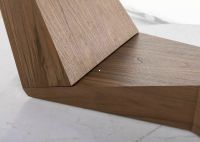 St�l BONUCCI CERAMIC 200, farba podno�e: orech - ilustra�n� obr�zok