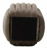 Taburetka BRUNI VELVET, po�ah: l�tka tmav� b�ov� TAP 251 - ilustra�n� obr�zok