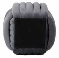 Taburetka BRUNI VELVET, po�ah: l�tka siv� TAP 252 - ilustra�n� obr�zok