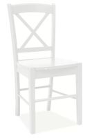 Stolička CD-56, drevo: biela - ilustračný obrázok Stolička CD-56, drevo: biela - ilustračný obrázok