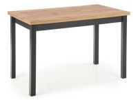 St�l COBALT, pl�t: laminovan� MDF-dub wotan/podno�: laminovan� MDF - �ierna - ilustra�n� obr�zok