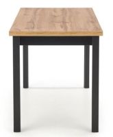 St�l COBALT, pl�t: laminovan� MDF-dub wotan/podno�: laminovan� MDF - �ierna - ilustra�n� obr�zok