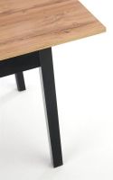 St�l GREG, pl�t: laminovan� MDF/podno�: laminovan� MDF - �ierna - ilustra�n� obr�zok