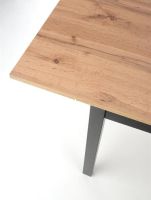 St�l GREG, pl�t: laminovan� MDF/podno�: laminovan� MDF - �ierna - ilustra�n� obr�zok