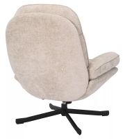 Kreslo HARPER, po�ah: l�tka be�ov� TAP 241/podno�ka-�ierna - ilustra�n� obr�zok