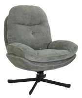 Kreslo HARPER, po�ah: l�tka olivov� TAP 238/podno�ka-�ierna - ilustra�n� obr�zok