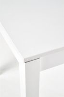 St�l MAURYCY, pl�t: laminovan� MDF + ABS hrany-biela/podno�: laminovan� MDF-biela - ilustra�n� obr�zok