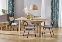 St�l MAURYCY, pl�t: laminovan� MDF + ABS hrany-dub craft/podno�: laminovan� MDF-dub craft - ilustra�n� obr�zok