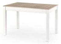 St�l MAURYCY, pl�t: laminovan� MDF + ABS hrany-dub sonoma/podno�: laminovan� MDF-biela - ilustra�n� obr�zok