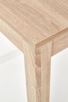 St�l MAURYCY, pl�t: laminovan� MDF + ABS hrany-dub sonoma/podno�: laminovan� MDF-dub sonoma - ilustra�n� obr�zok