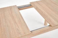 St�l MAURYCY, pl�t: laminovan� MDF + ABS hrany-dub sonoma/podno�: laminovan� MDF-dub sonoma - ilustra�n� obr�zok