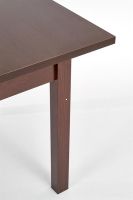 St�l MAURYCY, pl�t: laminovan� MDF + ABS hrany-tmav� orech/podno�: laminovan� MDF-tmav� orech - ilustra�n� obr�zok
