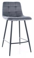 Barová stolička MILA H-2 VELVET Barová stolička MILA H-2 VELVET