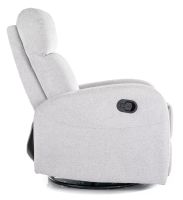 Relaxa�n� kreslo OLIMP RAVEN, po�ah: l�tka RAVEN 06 svetl� siv� - ilustra�n� obr�zok