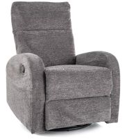 Relaxa�n� kreslo OLIMP RAVEN, po�ah: l�tka RAVEN 15 siv� - ilustra�n� obr�zok