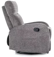 Relaxa�n� kreslo OLIMP RAVEN, po�ah: l�tka RAVEN 15 siv� - ilustra�n� obr�zok