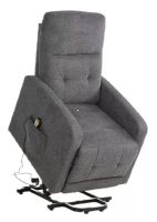 Relaxačné kreslo OTUS II BREGO, poťah: látka BREGO 18 tmavá sivá - ilustračný obrázok Relaxačné kreslo OTUS II BREGO, poťah: látka BREGO 18 tmavá sivá - ilustračný obrázok