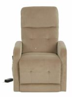 Relaxačné kreslo OTUS II VELVET, poťah: látka BLUVEL 28 béžová - ilustračný obrázok Relaxačné kreslo OTUS II VELVET, poťah: látka BLUVEL 28 béžová - ilustračný obrázok