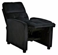 Relaxačné kreslo OTUS VELVET, poťah: látka BLUVEL 19 čierna, rozkladanie - ilustračný obrázok Relaxačné kreslo OTUS VELVET, poťah: látka BLUVEL 19 čierna, rozkladanie - ilustračný obrázok