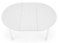 St�l RINGO, pl�t: lakovan� MDF-biela/podno�: mas�vne drevo - biela - ilustra�n� obr�zok