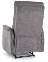 Relaxa�n� kreslo SOLON BREGO M, po�ah: l�tka BREGO 18 tmav� siv� - ilustra�n� obr�zok