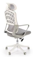 Kancel�rske kreslo VESUVIO 2, po�ah: l�tka siv�/sie�ovina siv�/plast - ilustra�n� obr�zok