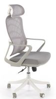 Kancel�rske kreslo VESUVIO 2, po�ah: l�tka siv�/sie�ovina siv�/plast - ilustra�n� obr�zok