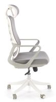 Kancel�rske kreslo VESUVIO 2, po�ah: l�tka siv�/sie�ovina siv�/plast - ilustra�n� obr�zok