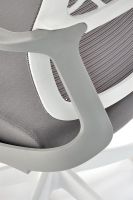 Kancel�rske kreslo VESUVIO 2, po�ah: l�tka siv�/sie�ovina siv�/plast - ilustra�n� obr�zok