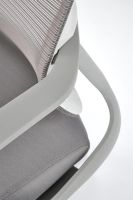 Kancel�rske kreslo VESUVIO 2, po�ah: l�tka siv�/sie�ovina siv�/plast - ilustra�n� obr�zok