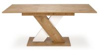 St�l XARELTO, pl�t: dyhovan� MDF-dub lancelot/podno�: dyhovan� MDF - dub lancelot/biela - ilustra�n� obr�zok