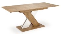 St�l XARELTO, pl�t: dyhovan� MDF-dub lancelot/podno�: dyhovan� MDF - dub lancelot/biela - ilustra�n� obr�zok