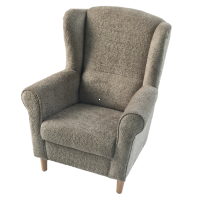 Kreslo CHARLOT, l�tka Coral Baucl� 50 taupe