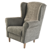 Kreslo CHARLOT, l�tka Coral Baucl� 50 taupe