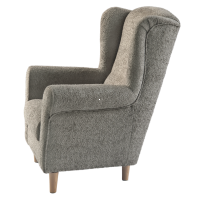Kreslo CHARLOT, l�tka Coral Baucl� 50 taupe