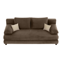 pohovka CLIV 3R, po�ah: l�tka ARIA 03 cappuccino + b�ov�