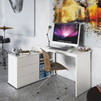 farba: biela, PC stolk TERINO - ilustran obrzok
