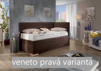 Váľanda VENETO BOXSPRING s čelami a s úložným priestorom, strana Pravá, ilustračný obrázok Váľanda VENETO BOXSPRING s čelami a s úložným priestorom, strana Pravá, ilustračný obrázok